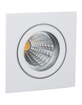 Inbouwspot Deluna-VIERKANT-V4A IP 55 vastwit