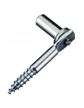 Inschroefduim Diameter: 16mm (x43mm) Schroefdaadlengte: 40mm Verzinkt - per stuk