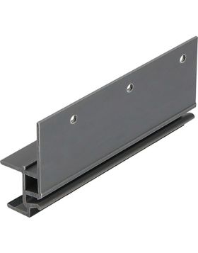 Keralit dakrandmontageprofiel 17mm Grafietzwart - Classic (bestelnr. 2877)