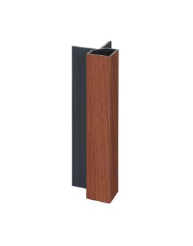 Keralit uitwendig hoekprofiel 32x32mm Californian Redwood - Classic (bestelnr. 2828)