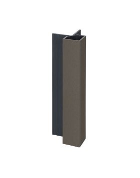 Keralit uitwendig hoekprofiel 32x32mm Kwartsgrijs - Classic (bestelnr. 2828)