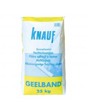 Knauf Geelband Schuurgips (25kg)