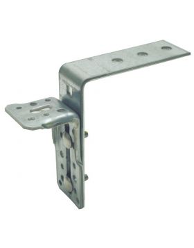 Kozijnstelbeugel / Kozijnstelhoek Type Xla-70X5/60X5-115x2 Sendzimir verzinkt - per stuk