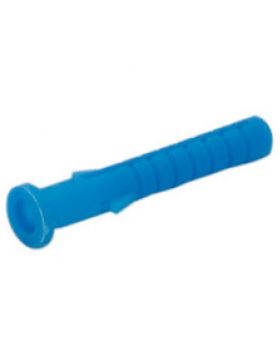 Kraagplug 6X40mm Slagdraad 5 Nylon (boorgat 6x50mm) - 100 stuks