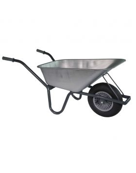 Tuin/klus kruiwagen Basic verzinkt 85 Liter - NL-fabricaat 