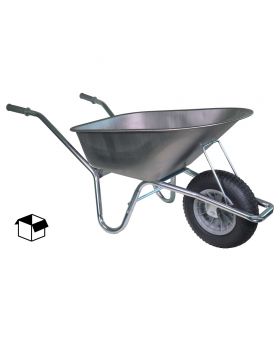 Klus kruiwagen verzinkt frame 85 Liter verzinkt DOOS - NL-fabricaat