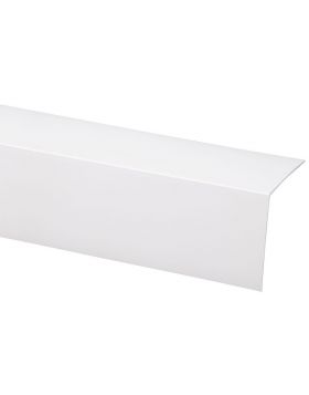 Kunststof hoekprofiel wit 40 x 40 mm 260 cm