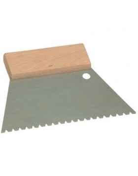 Lijmkam SUPER PROF getand houten greep 180 mm middel