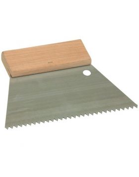 Lijmkam SUPER PROF getand houten greep 180 mm spits