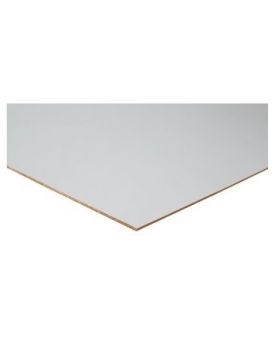 MDF plaat 3mm wit gelakt PEFC 122 x 244 cm