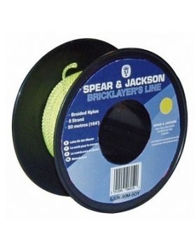 Metselkoord Spear & Jackson nylon mix van oranje/geel. klos 50 m per 12 stuks