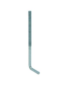 Muurplaatanker M20 600X60mm Blank staal - per stuk