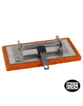 Super Prof Multi Click aluminium schuurspons rood zonder steel groot