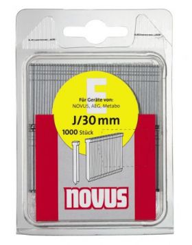 Novus nagels (brads) E J 19MM . 1000 st.