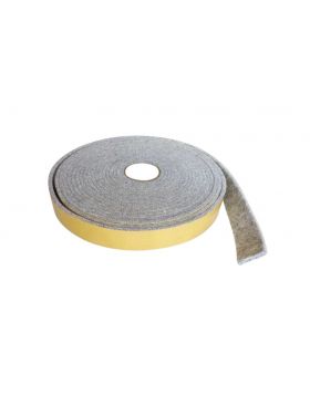 Nevidek Pro-kantstrook 28mm breed- zelfklevend vilt 5mm dik - Rol 10 meter  