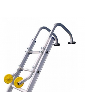 Nokhaak Ladder Aluminium (set van 2 stuks L+R)