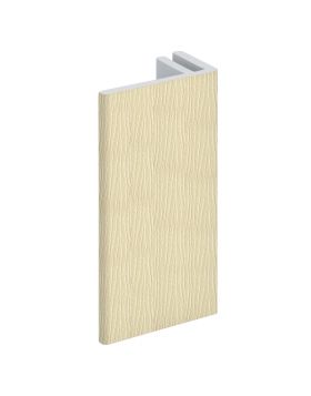 Eindprofiel 45mm Novicell voor basis aluminium eindprofiel Sahara beige 600 cm	