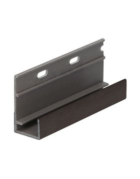 Omrandingsprofiel met ontwatering Keralit Donkerbruin - Classic (bestelnr. 2809)