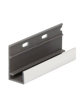 Omrandingsprofiel met ontwatering Keralit Wit - Classic (bestelnr. 2809)