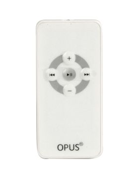 Opus 55 dockingstation met IR-afstandsbediening polarwit