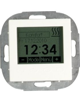Opus 55 elektronische kamertemperatuurregelaar, tijdbestuurd antraciet - zijdeglans