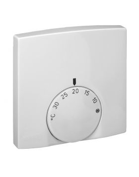 Opus opbouw-kamertemperatuurregelaar, verbreekcontact 10 (4) A helder wit