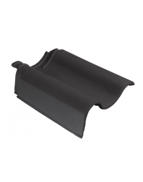 Monier OVH206 Gevelpan Links - Blauw Gesmoord
