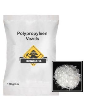 Polypropyleen Vezel | 150 gram