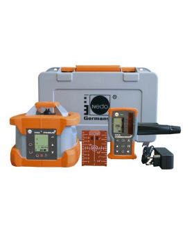 Nedo Primus 2 HVA rotatielaser met Commander 2 HVA laserontvanger 