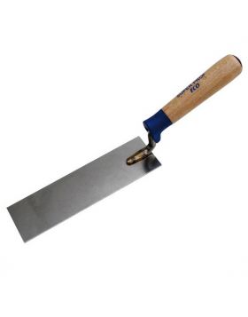Reparatietroffel SUPER PROF ECO 170x25 mm RVS met HOUTEN greep