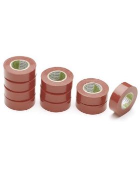 Rode isolatietape - 19 mm x 10 m (UITVERKOOP, OP = OP)