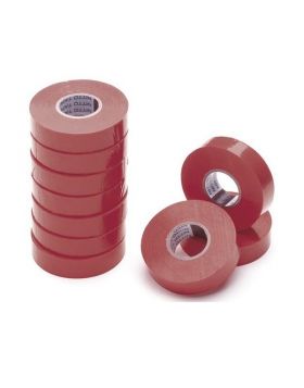 Rode isolatietape - 19 mm x 20 m