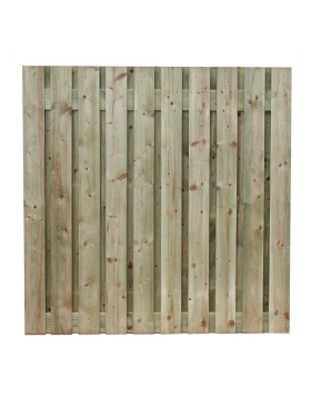 Schutting geimpregneerd vuren recht 180x80 cm