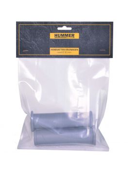 Handvat 30 mm rond grijs (set verpakt) - NL-fabricaat