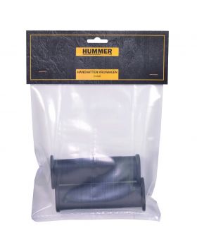 Handvat ovaal zwart (set verpakt) - NL-fabricaat