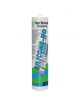 Zwaluw Siliconenkit NO Den Braven - Zilvergrijs - 310ml