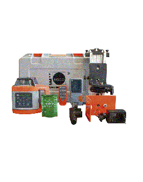 Nedo Sirius 1 HV rotatielaser met Acceptor Green - complete set