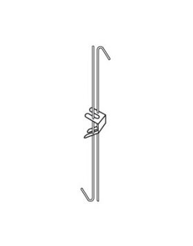 Snelhangers haak/haak 31.5 cm + 121.5 cm (afhangbereik 120 - 149 cm) - 25 stuks