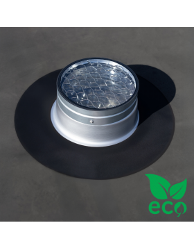Solatube diameter 35cm Cradle Eco plat dak buitenzijde
