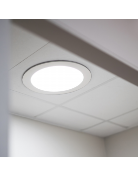 Solatube diameter 35cm Plafondplaat rond opbouw wit binnenzijde