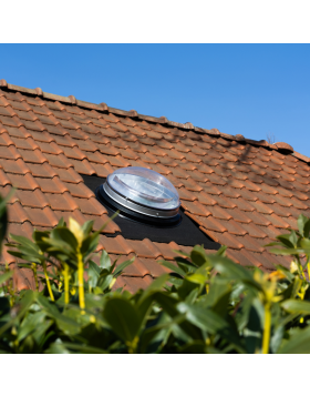 Solatube diameter 53cm hellend dak buitenzijde