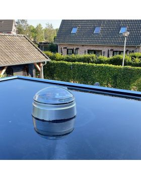 Solatube diameter 53cm plat dak buitenzijde