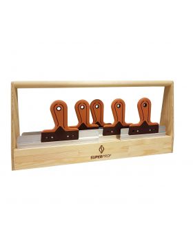 SUPER PROF Spackmesset met softgrip spackmessen