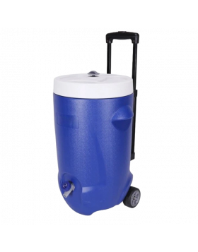 Steamy Cool 20 liter Roller drankdispenser op wielen Blue