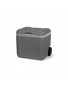 Steamy Cool 52 (52 liter) Roller Koelbox op wielen Grijs
