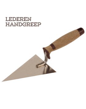 Super Prof Eco Pure RVS punttroffel spits - 140 mm
