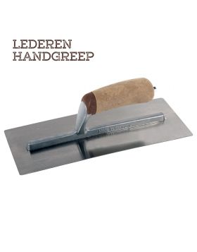 Pleisterspaan SUPER PROF PURE  gebogen 305x120x0,65 mm RVS Leer