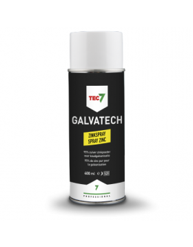 Tec7 Galvatech - Aerosol 400 ml zinkspray