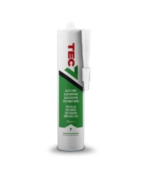 Tec7 Lijm / Kit Wit Koker 310ml