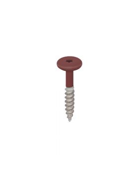 Torx schroef 32mm rvs V2A 100 stuks Wijnrood